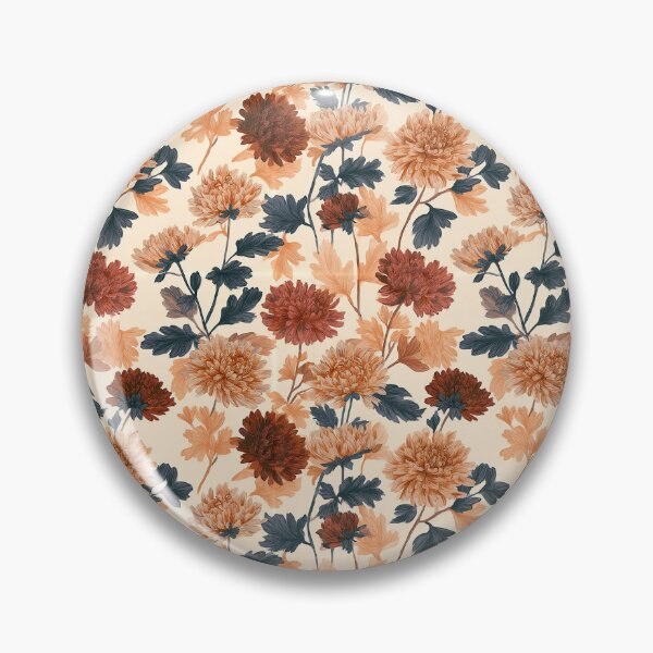Item preview, Fragrant Chrysanthemum - Tropical Flower Pattern   - Anniversary Gift Ideas designed and sold by RoyalStarsPatts.