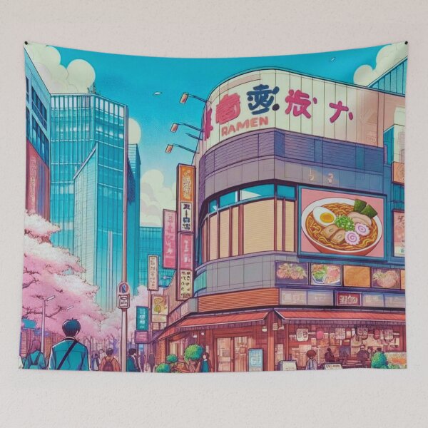 Item preview, Afternoon in Shinjuku designed and sold by ZenGrooves.
