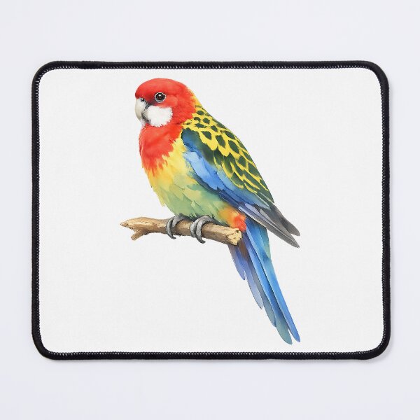 Item preview, Eastern Rosella Watercolour Painting designed and sold by Jaruart.