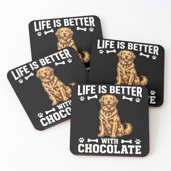 Item preview, Life Is Better With Chocolate Labrador Shirt designed and sold by TeNovaStudio ⭐⭐⭐⭐⭐.