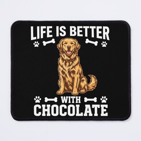 Item preview, Life Is Better With Chocolate Labrador Shirt designed and sold by TeNovaStudio.