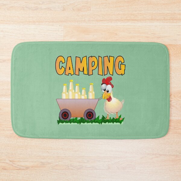 Item preview, Camping Chickens designed and sold by minimalartstory.