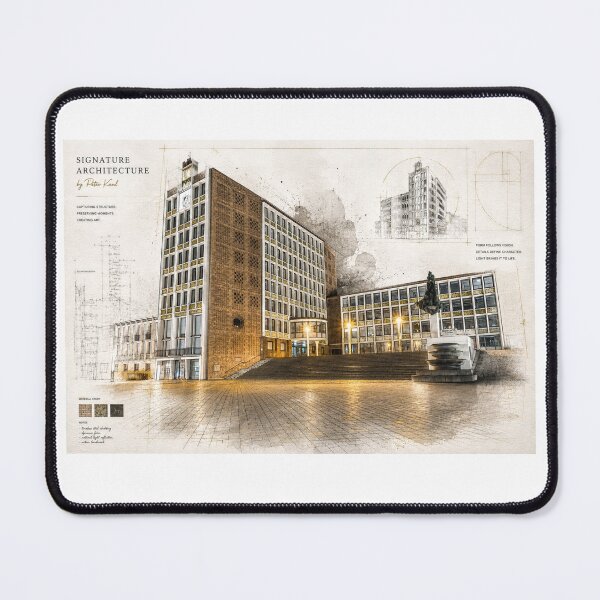 Item preview, Düren Town Hall – Architecture between tradition and modernity designed and sold by Peter Kaul.