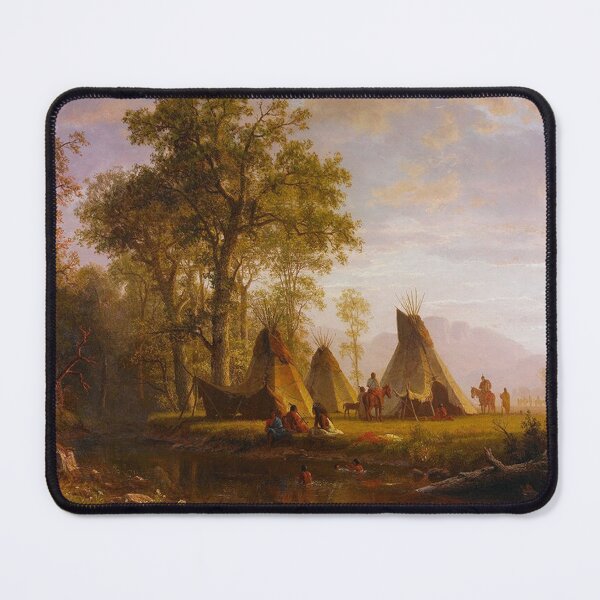 Item preview, Indian Encampment designed and sold by tomorrowsart.