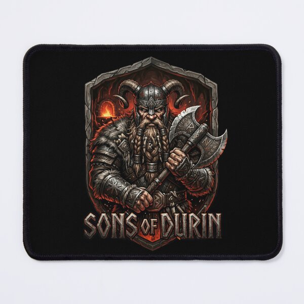 Item preview, Sons of Durin DnD Lotr Dwarf Fighter designed and sold by MrHide.