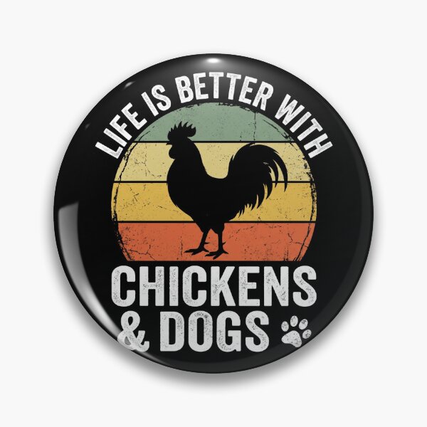 Item preview, Life Is Better With Chickens And Dogs Shirt designed and sold by TeNovaStudio.