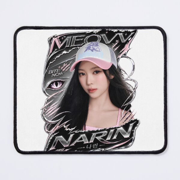 Item preview, Narin BITE NOW Cyber Punk Inspired Kpop Fan Art designed and sold by Valereekmerch.
