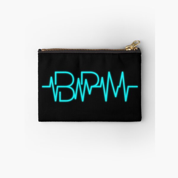 Item preview, Neon BPM Heartbeat Techno Rave Design designed and sold by SPAZE-Typo.
