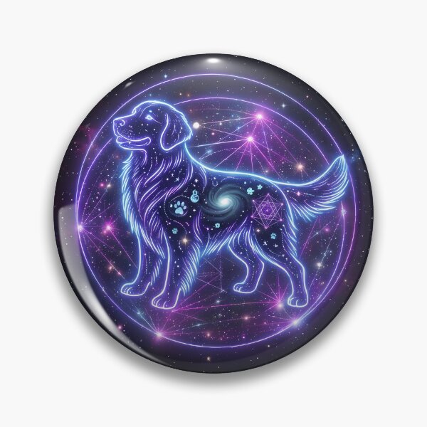 Item preview, Cosmic Labrador – Labrador Retriever Zodiac Sign designed and sold by Pfotenfaden.