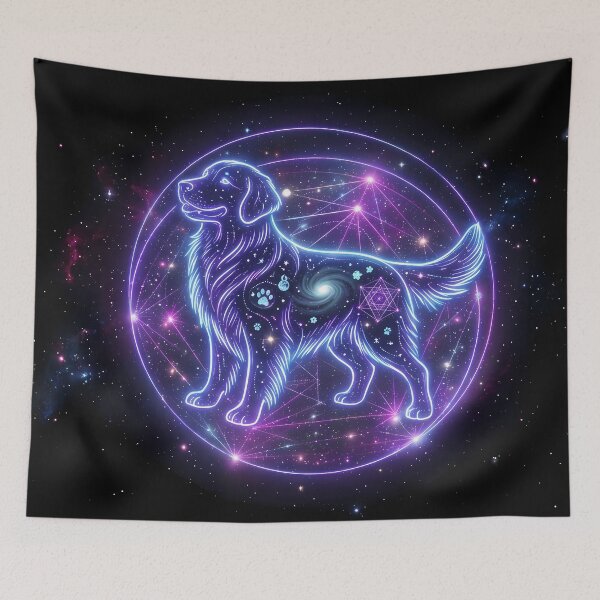 Item preview, Cosmic Labrador – Labrador Retriever Zodiac Sign designed and sold by Pfotenfaden.