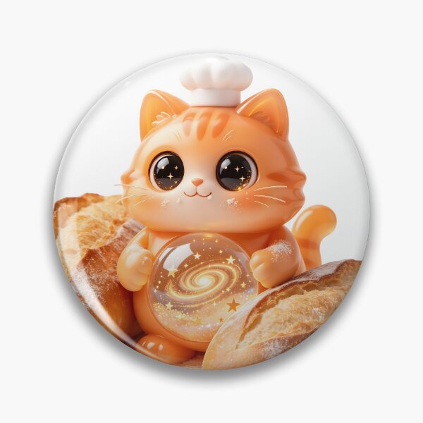 Item preview, Emerald Cat - The Little Baker: Starry Golden Loaf designed and sold by ABYSSLAB.