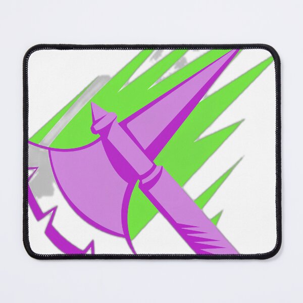 Item preview, Dynamic Purple Axe with Green Motion Effect designed and sold by DailyDoodlesBySumbul.