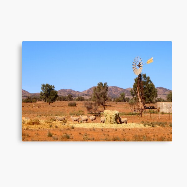 Item preview, Sheep and windmill, Australia designed and sold by FranWest.