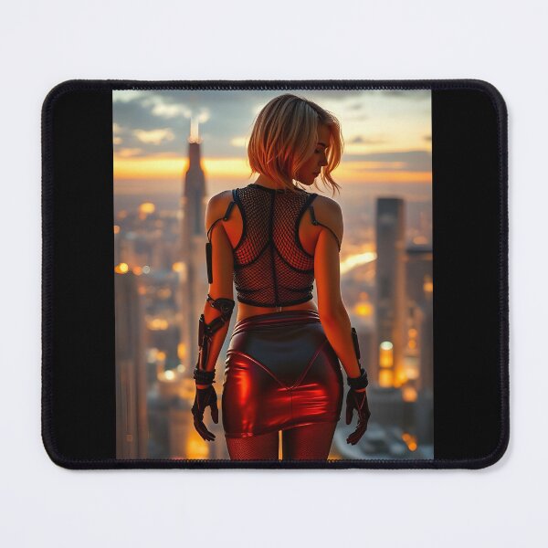 Item preview, Cyberpunk Night in New York – Cyborg Art designed and sold by e-not-shop.