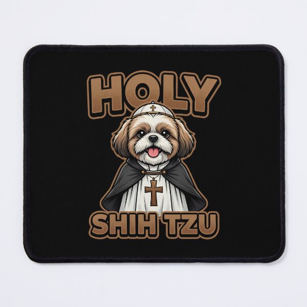 Item preview, Holy Shih Tzu Pope Dog Pun designed and sold by TshirtsOnline-.