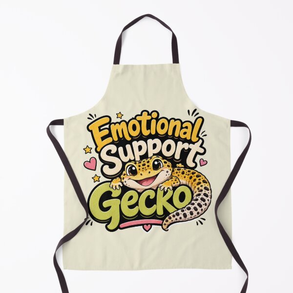 Item preview, Emotional Support Leopard Gecko designed and sold by Weirdwildco69.