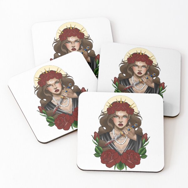 Item preview, Woman with dagger and roses designed and sold by *~*MagicCorner*~*.