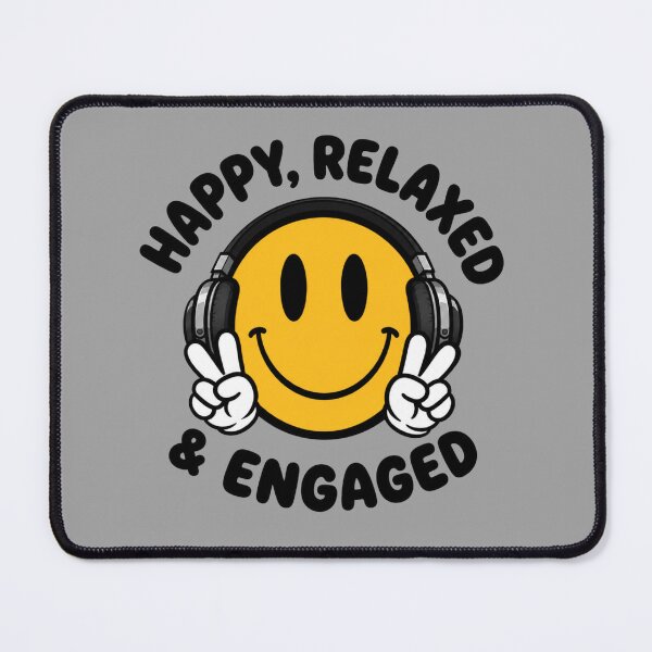 Item preview, Happy Relaxed Engaged ABA Smiley designed and sold by savsaid.