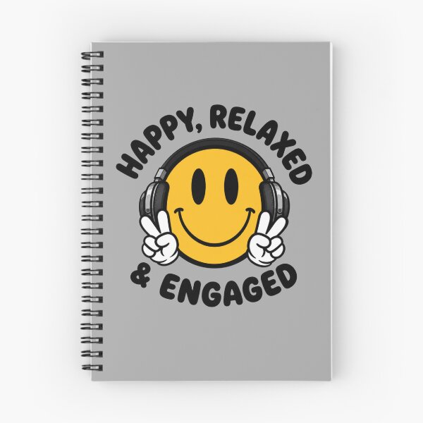 Item preview, Happy Relaxed Engaged ABA Smiley designed and sold by savsaid.