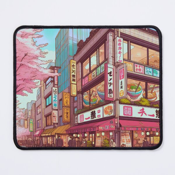 Item preview, Haru no Machi  - The City in Spring designed and sold by ZenGrooves.