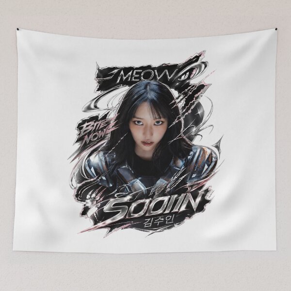 Item preview, Moon Sooin BITE NOW Cool Kpop Aesthetic Design designed and sold by Valereekmerch.