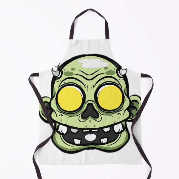 Item preview, Cute Green Zombie Monster Face designed and sold by DailyDoodlesBySumbul.