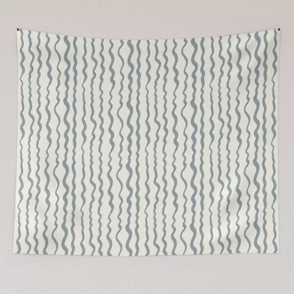 Item preview, Abstract blue waves pattern designed and sold by Aleksse.