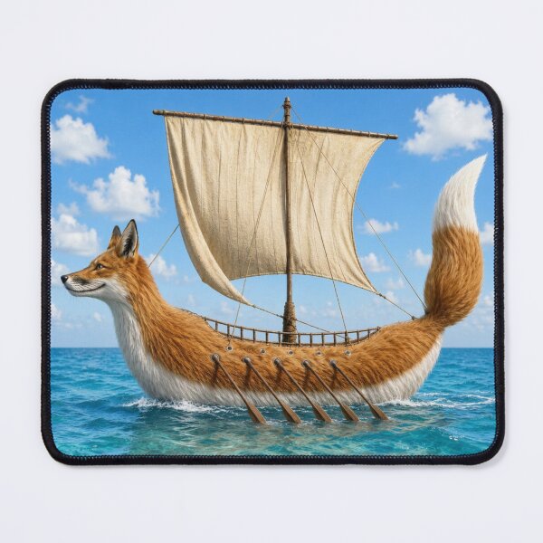 Item preview, Fox Ship (version 1) designed and sold by ales-panz.