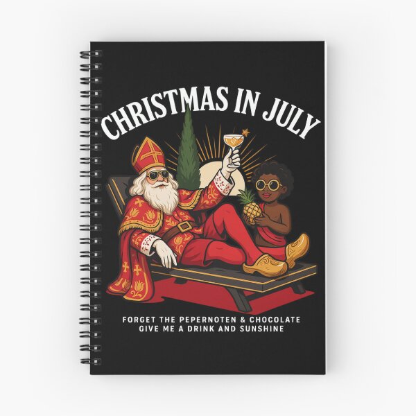 Item preview, Christmas In July – Sinterklaas Funny Dutch Belgian Holiday Shirt Pepernoten Forget Gift V1 designed and sold by DarylWelsh2024.