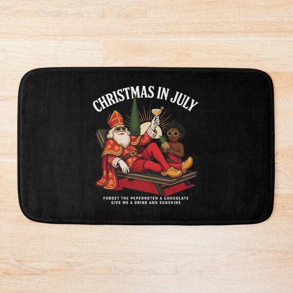 Item preview, Christmas In July – Sinterklaas Funny Dutch Belgian Holiday Shirt Pepernoten Forget Gift V1 designed and sold by DarylWelsh2024.