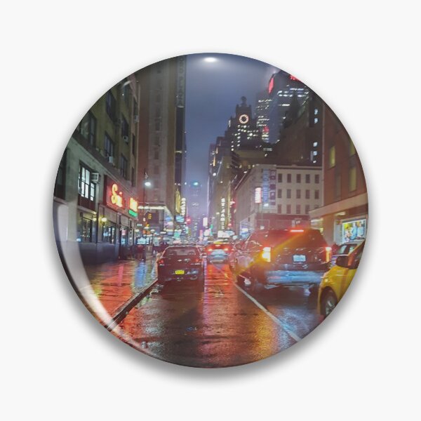 Item preview, Rainy Night, Broadway designed and sold by Curious Echo Photography.