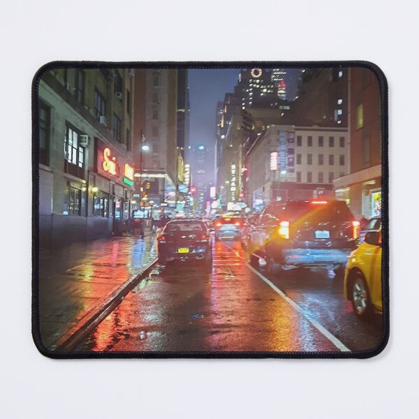 Item preview, Rainy Night, Broadway designed and sold by Curious Echo Photography.