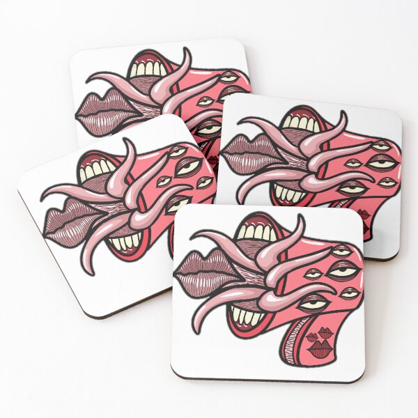 Item preview, Surreal Abstract Mouth and Eyes Concept designed and sold by DailyDoodlesBySumbul.