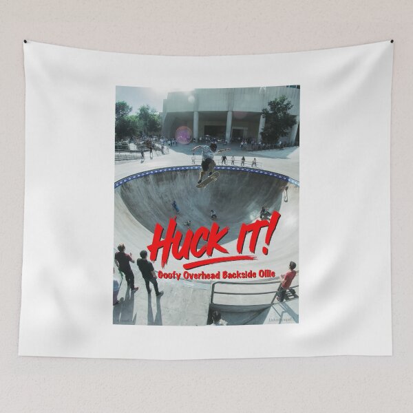 Item preview, Huck It Overhead Print designed and sold by Lichentroupe63.