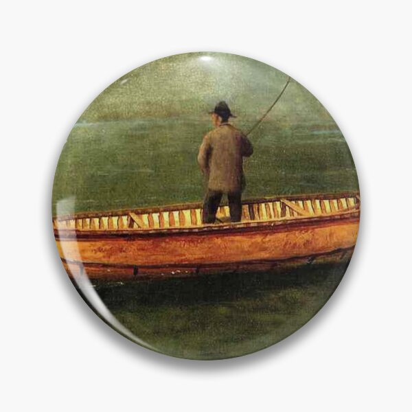 Item preview, Fishing From a Canoe designed and sold by tomorrowsart.