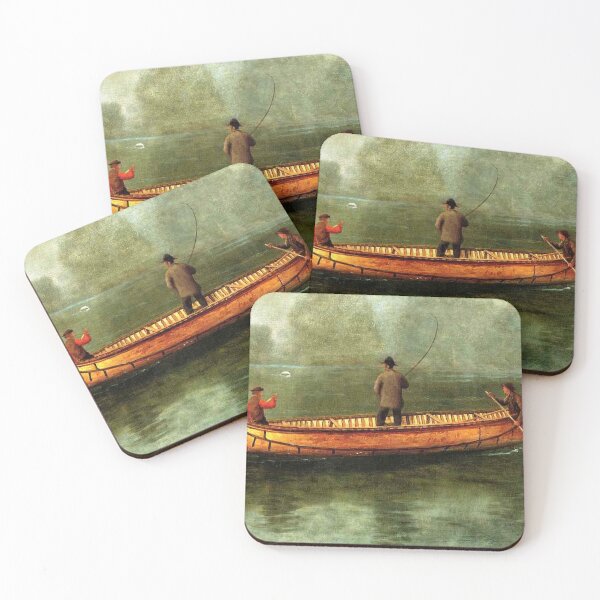 Item preview, Fishing From a Canoe designed and sold by tomorrowsart.