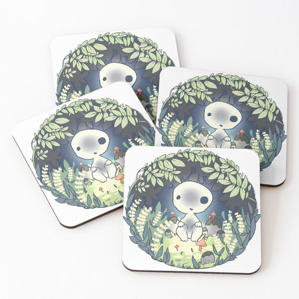Item preview, Cute kawaii small spirits [[momonokes]] sit -%[ghiblis]%- aways  designed and sold by arcaneaeri.