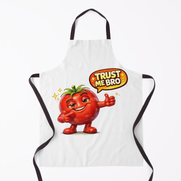 Item preview, Funny Cartoon Tomato Trust Me Bro Sticker Design designed and sold by Bhinfy.