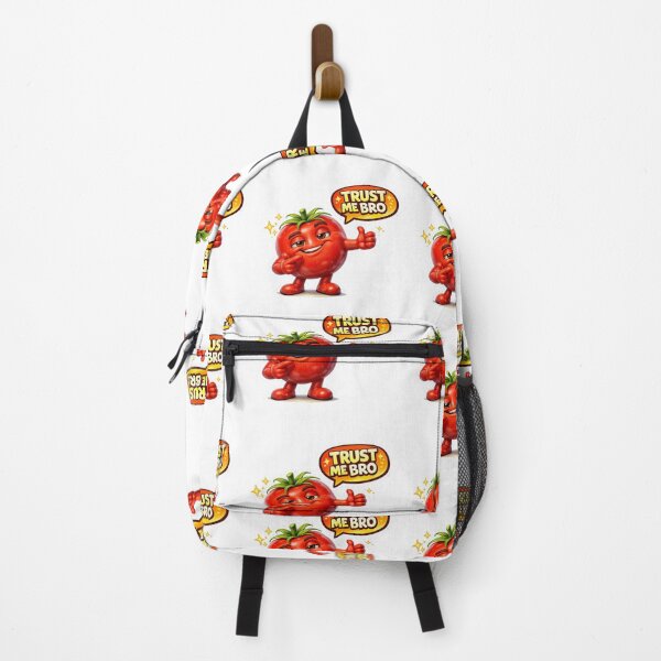 Item preview, Funny Cartoon Tomato Trust Me Bro Sticker Design designed and sold by Bhinfy.