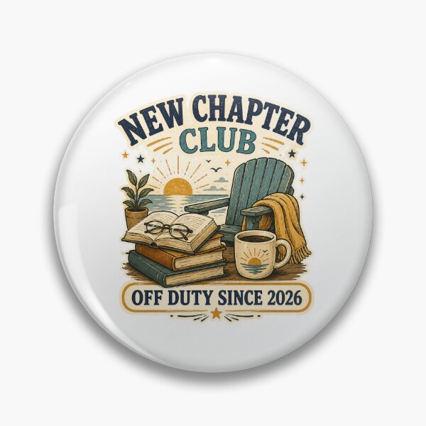 Item preview, New Chapter Club Off Duty Since 2026 Retirement designed and sold by Concrete Coffee Studio.