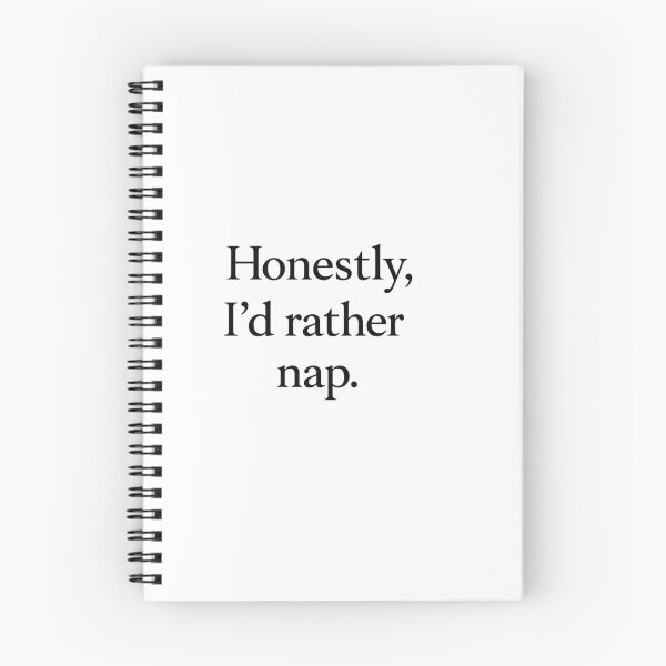 Item preview, Honestly, I'd rather nap. designed and sold by store26ds.