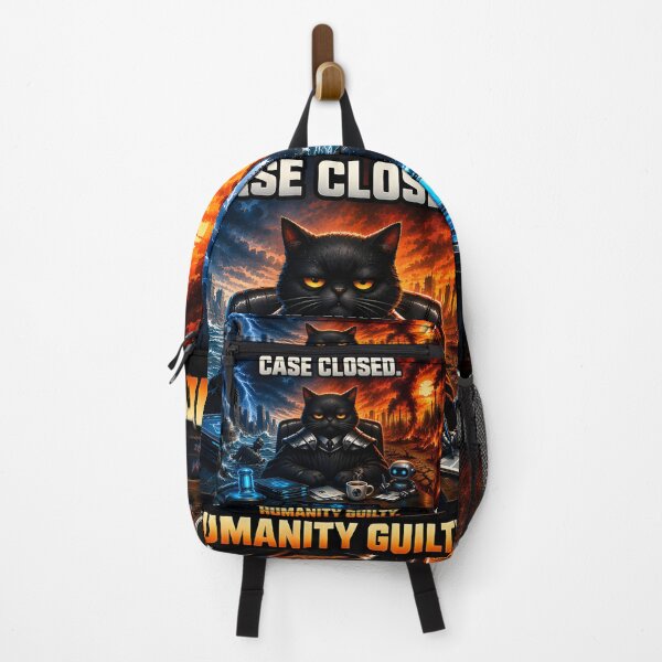 Item preview, Tired Black Cat Climate Judge designed and sold by Omni Craft .