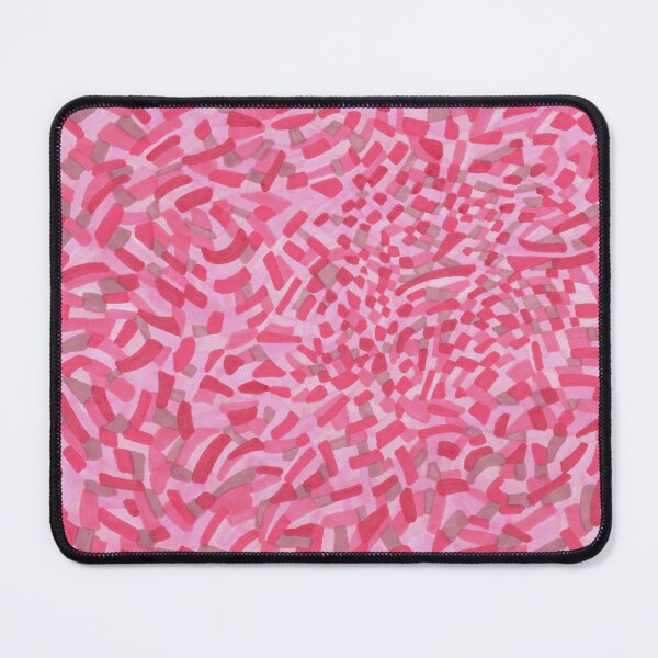 Item preview, Chaotic Rectangle Pattern in Reds and Pinks. designed and sold by inklets.