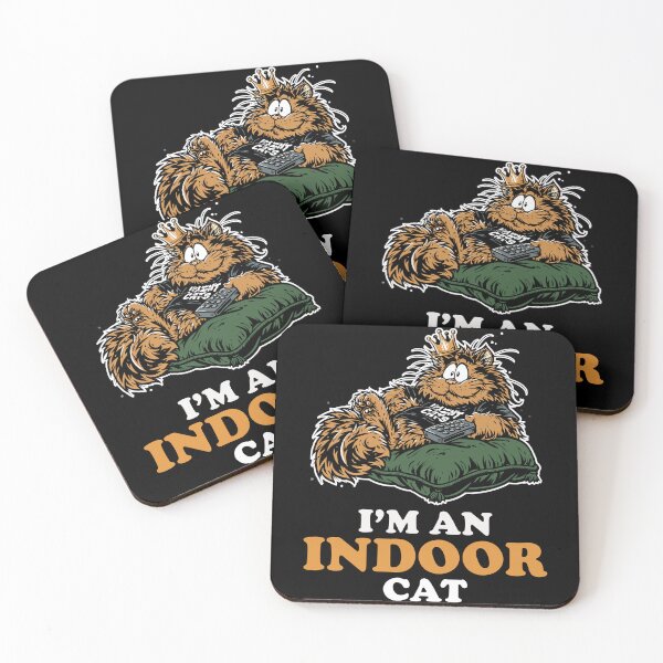 Item preview, Funny Couch Potato Indoor Cat Retro King Cat T-Shirt - Lazy Introvert Homebody Vintage Aesthetic designed and sold by VectorForge.