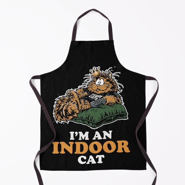Item preview, Funny Couch Potato Indoor Cat Retro King Cat T-Shirt - Lazy Introvert Homebody Vintage Aesthetic designed and sold by VectorForge.