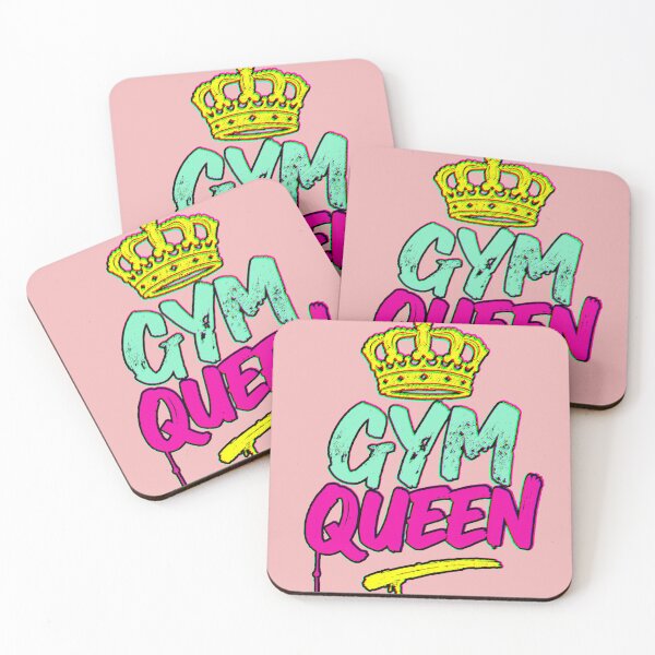 Item preview, Gym Queen Pink Crown Grunge Motivation Gym Girl designed and sold by AstronautMerch.