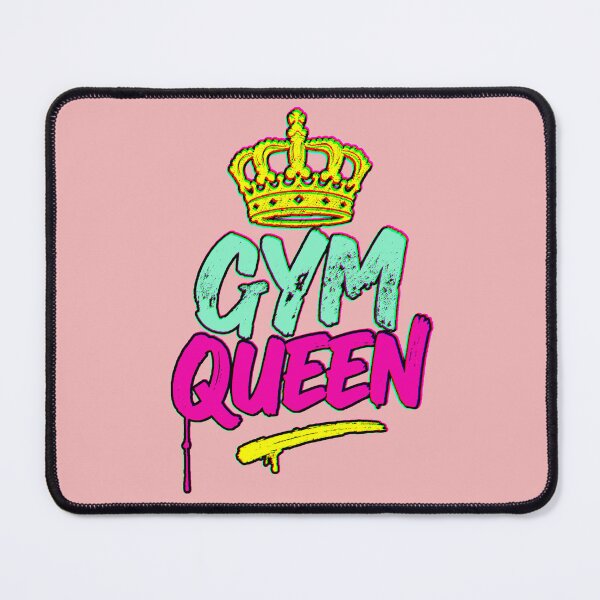 Item preview, Gym Queen Pink Crown Grunge Motivation Gym Girl designed and sold by AstronautMerch.