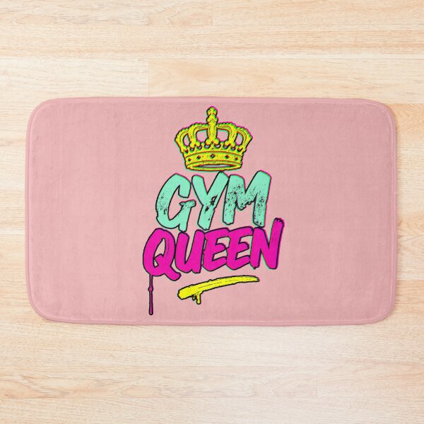 Item preview, Gym Queen Pink Crown Grunge Motivation Gym Girl designed and sold by AstronautMerch.