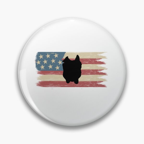 Item preview, Bulldog silhouette on American flag designed and sold by vibeno1.