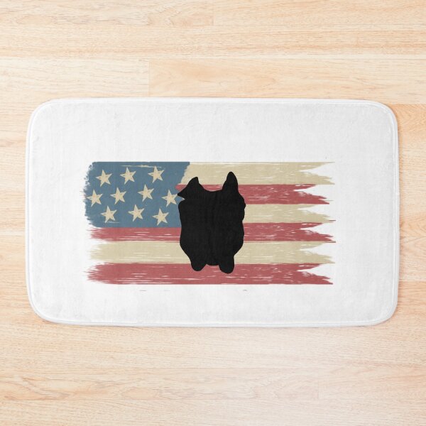 Item preview, Bulldog silhouette on American flag designed and sold by vibeno1.